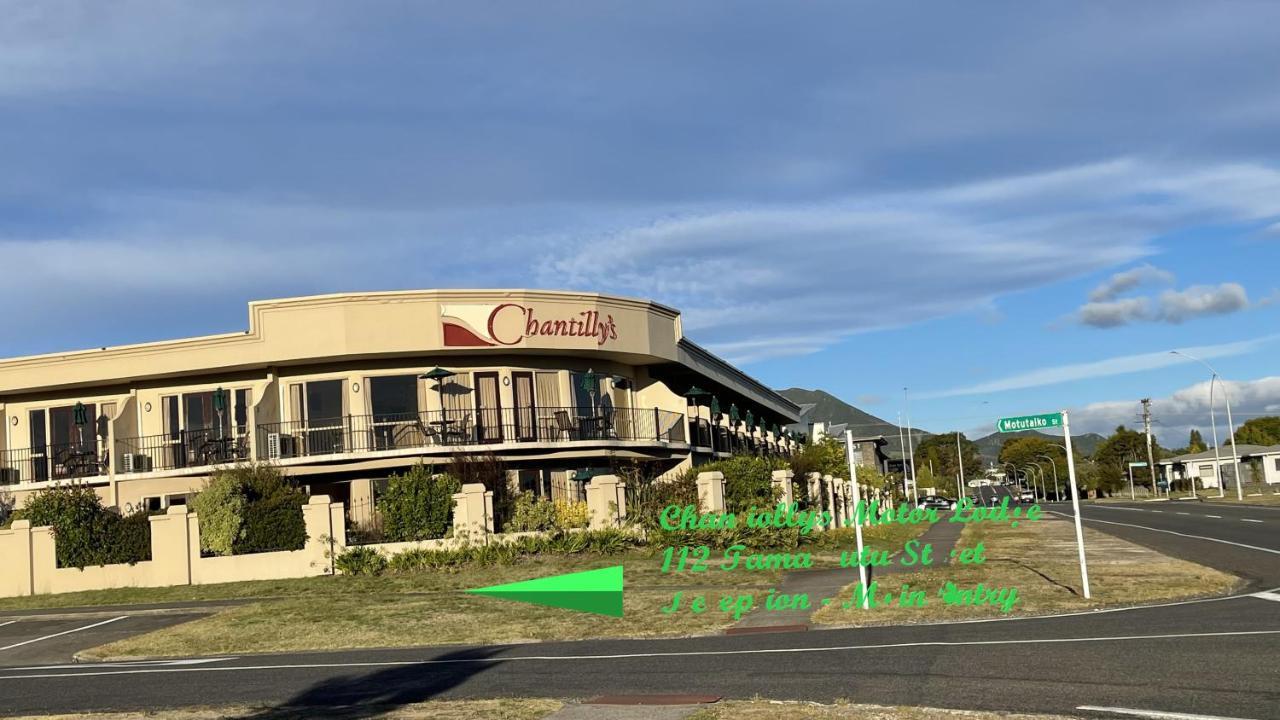 Chantillys Motor alojamiento Lago Lago Taupo Exterior foto