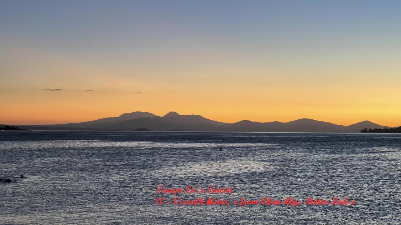 Chantillys Motor alojamiento Lago Lago Taupo Exterior foto
